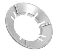 OSOLADY Windproof Cover for Gas Stove White 8-Openings 225g Thickened Wok Ring Support Household Universal Reusable Gas Stove Windshield Bracket for Cooking