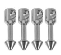 OSOLADY Wishbones Inserts Corrosion Resistant 4pcs Stainless Steel Accessories Decreasing Water Resistance for Spearfishing Band Replacement for DIY Spearfishing Repair and Underwater