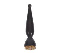OSOLADY Wood Acupressure Massage Stick Featuring Sheep Horn Shape and Smooth Fine Line Function, Natural Wood Massager for Facial Massage and Cream Application