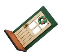 OSOLADY Wooden Christmas Ornament Chic Unique Xmas Decoration for Christmas Party Home Bedroom Decor