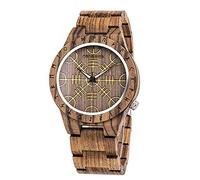 OSOLVE Leather Bracelet Men Watches Viking Warriors Handmade Engraved Wooden Watch Custom Logo Dropshippping