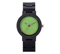 OSOLVE Leather Bracelet Men Watches Viking Warriors Handmade Engraved Wooden Watch Custom Logo Dropshippping