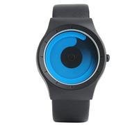 OSOLVE Leather Bracelet New Concept Minimalist Watch Style Cool Vortex Spiral Turntable Novel Stylish Wristwatch Geek Fans Gift Men Female Clock