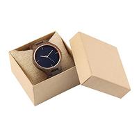 OSOLVE Leather Bracelet Retro Pure All Walnut Wooden Watch Simple No Word Blue Dial Clock Man Sports Full Wooden Band Quartz Wristwatches