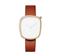 OSOLVE Leather Bracelet The Minimalist Men Ultra Thin Watches Leather Band Fashion Simple Design Quartz Watch