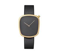 OSOLVE Leather Bracelet The Minimalist Men Ultra Thin Watches Leather Band Fashion Simple Design Quartz Watch