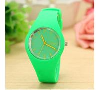 OSOLVE Men Watch Geneva Fashion Casual Sport Watches Women Pink Rubber Strap Quartz Wristwatches Women Candy Jelly Watches Ladies