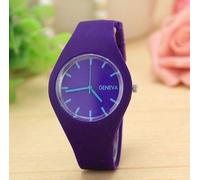OSOLVE Men Watch Geneva Fashion Casual Sport Watches Women Pink Rubber Strap Quartz Wristwatches Women Candy Jelly Watches Ladies