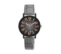 OSOLVE Men's Watch Fashion 2023 New Ladies Brand Watches Simplicity Figures Gradient Colour Women Quartz Watch Black Leather Dress Wristwatches