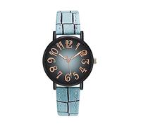 OSOLVE Men's Watch Fashion 2023 New Ladies Brand Watches Simplicity Figures Gradient Colour Women Quartz Watch Black Leather Dress Wristwatches