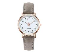 OSOLVE Men's Watch Ladies Diamond-Studded Luminous Retro Female Watch Leather Belt Quartz Watch Women Simplicity Casual Decoration Wristwatches