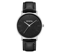 OSOLVE Men's Watch Men Watches Top Brand Luxury Quartz Geneva Watch Men Military Sport Leather Clock