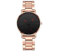 OSOLVE Men's Watch Mens Watches Ultra Thin Stainless Steel Strap Quartz Wristwatch Minimalist Casual Fashion Clock Time
