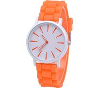 OSOLVE Men's Watch New Simple Women Quartz Watch Casual Fashion Silicone Strap Watches Ultra-Thin Geneva Jelly Wristwatch Gift Clock Dropshipping