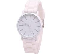 OSOLVE Men's Watch New Simple Women Quartz Watch Casual Fashion Silicone Strap Watches Ultra-Thin Geneva Jelly Wristwatch Gift Clock Dropshipping