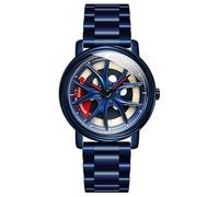 OSOLVE Men's Watch Personality Can Run Men Student Trend Quartz Steel Band Waterproof Watch in Four Colors