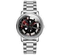 OSOLVE Men's Watch Personality Can Run Men Student Trend Quartz Steel Band Waterproof Watch in Four Colors