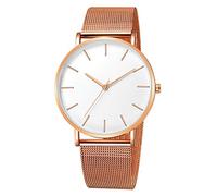 OSOLVE Men's Watch Top Brand Women Watch Fashion Rose Gold Steel Wristwatch Women Quartz Watch Luxury Ladies Men Watches for Women