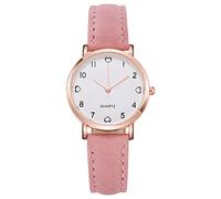 OSOLVE Men's Watch Women Men boy Watch Digital Dial Quartz Leather Wristband Gift Suitable for Women and Girls 2023