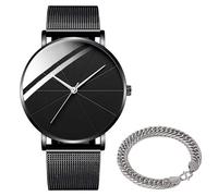 OSOLVE Watch 2022 Minimalist Men Fashion Watches Simple Men Business Ultra Thin Stainless Steel Mesh Belt Quartz Watch