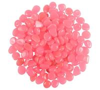 OSOPOLA 150 PCS Glow in The Dark Rocks - Pink Luminous Stones