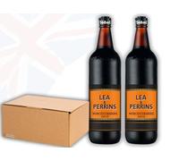 OsoRetail Lea & Perrins Original Worcestershire Sauce Set | In Special Protective Packaging | 2 x 568ml