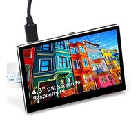 OSOYOO 4.3 inch touchscreen portable monitor DSI Interface IPS LCD Capacitive Display 800×480 for Raspberry Pi 4 3 A+ Model B B+ 2