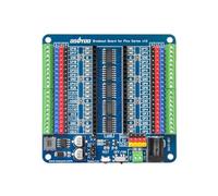OSOYOO Breakout Board for Raspberry Pi Pico - GPIO Status LEDs, Reverse Power Protection, 3-Pin Sensor/Servo Interface, Independent 5V/3.3V Power Supply, On-Board Screw Terminals for Prototyping