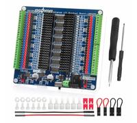 OSOYOO Universal IO Breakout Board - GPIO Expansion & Debugging Platform for Arduino Nano, ESP32, ESP8266 NodeMCU, Raspberry Pi Pico - 48-Pin Socket Supports 0.6-1.2 inch MCU Width