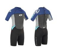 Osprey Action Sports Mens Shorty Origin Wetsuit Short Sleeve Wetsuit Size Navy in Blue | Size: 2XL Osprey Action Sports Blue 2XL