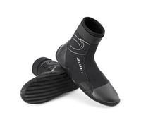Osprey Action Sports Neoprene Adult Wetsuit Boot Surf Boots Black | Size: 6 Osprey Action Sports Black 6