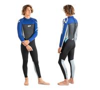 Osprey Action Sports Origin Full Length Summer Wetsuit in Blue | Size: XL Osprey Action Sports Blue XL
