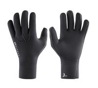 Osprey Wetsuit Gloves, 3 mm Neoprene Surfing Diving Watersport Gloves, Black, Small