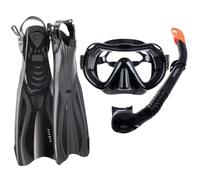 Osprey Adult Snorkel Set with Mask, Snorkel, Fins & Carry Bag