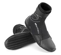 Osprey Adults Wetsuit Boots, 5 mm Neoprene Aqua Boots For Men and Women with Reinforced Toe and Heel, UK Adult 9/EU 43, Black