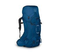 Osprey Aether 55 Men's Backpacking Pack Deep Water Blue - L/XL