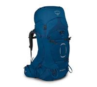 Osprey Aether 65 Mens Hiking Backpack - Deep Water Blue Small/Medium
