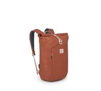 Osprey Arcane Roll Top Pack - Durable Recycled Fabric - 22 litres - Porcelain Orange Heather O/S
