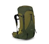 Osprey Atmos Men's Backpack, 65L, Scenic Valley/Green Peppercorn, S/M