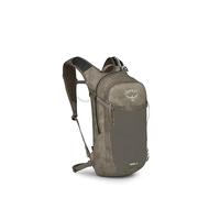 Osprey Berm 12L Biking Backpack with Hydraulics Reservoir - Lightweight Hydration Backpack for Men and Women, Pediment Grey/Dust Print