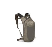 Osprey Berm 8L Biking Backpack with Hydraulics Reservoir - Lightweight Hydration Backpack for Men and Women, Pediment Grey/Dust Print