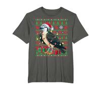 Osprey Bird Xmas Lights Ugly Santa Hat Osprey Christmas T-Shirt