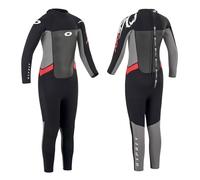 Osprey Boys Full Length 3 mm Summer Wetsuit, Kids Neoprene Surfing Bodyboarding Wetsuit, Origin, Multiple Colours, S