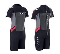 Osprey Boys Osp B - Origin Shorty Wetsuit, Black / Red, 13-14 Years EU