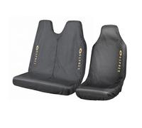 Osprey Car and Van Seat Cover Bundle, Waterproof Universal Fit Car Seat Protector Set of 2, Easy Clean