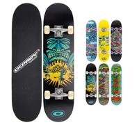 Osprey | Complete Skateboard 31 x 8-inch, Double Kick 9 Ply Chinese Ma
