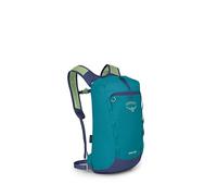 Osprey Daylite Cinch Pack - Simple Durable Versatile Top Cinch Daypack - Blue Spikemoss/Alkaline O/S