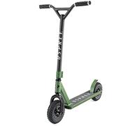 Osprey Dirt Scooter | for Adults and Beginners Scooter with Chunky Road Tyre Off Road All Terrain Pneumatic Trail Tires and Aluminium Deck, Multiple Colours, Green, 53 x 85 x 88 cm