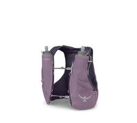 Osprey Dyna 6L Women's Running Hydration Vest with Hydraulics Soft Flasks - Adjustable Water Pack with Pockets, Purple Dusk, Large