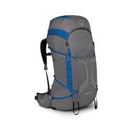 Osprey Exos Pro 55L Men's Backpacking Backpack, Dale Grey/Agam Blue, S/M